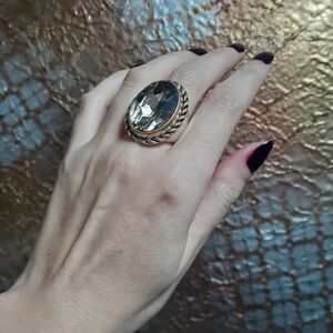 Zara Nwot Mixed Metal Statement Ring